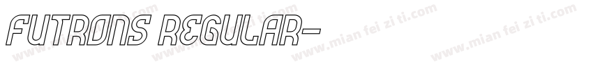 Futrons Regular字体转换